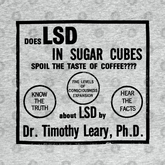 "Does LSD In Sugarcubes Spoil The Taste Of Coffee?" Timothy Leary by DankFutura